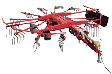 Pequea Rakes. Dependable hay equipment!
